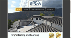 Desktop Screenshot of kingsroofinghi.com